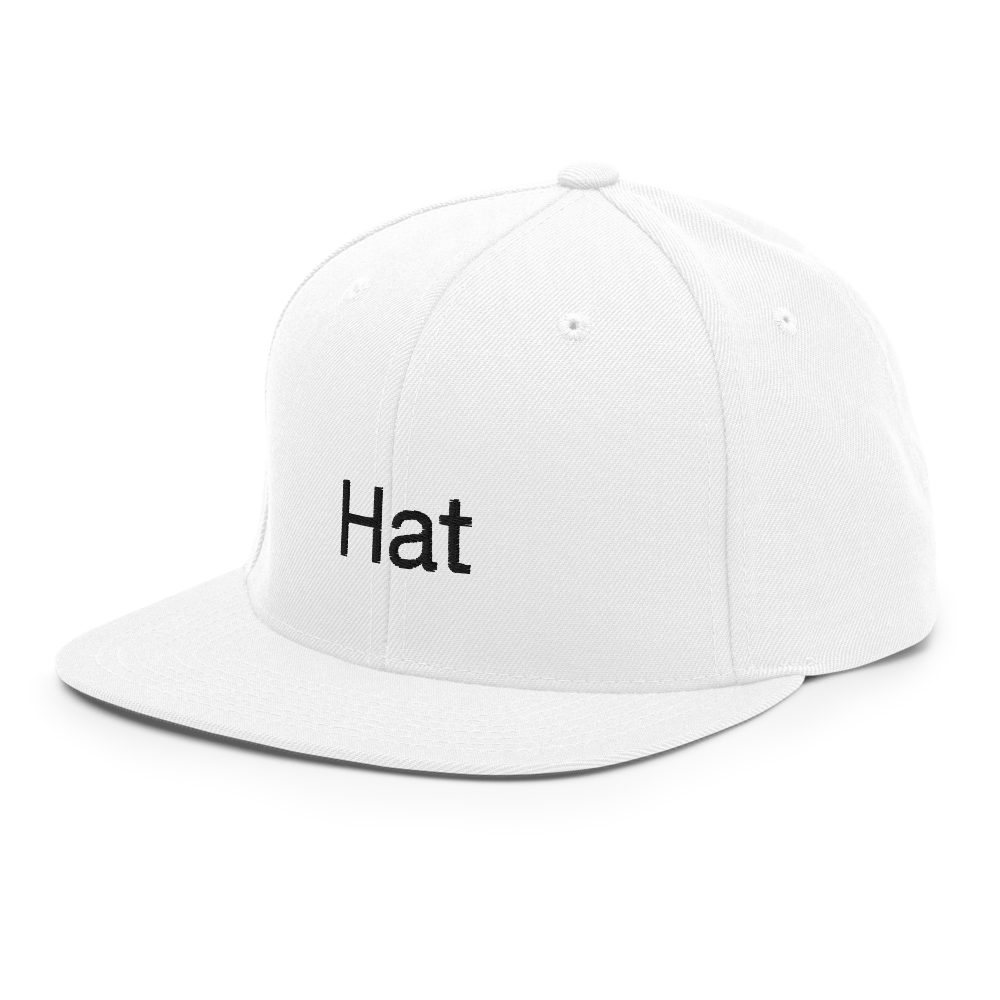 HAT WHITE