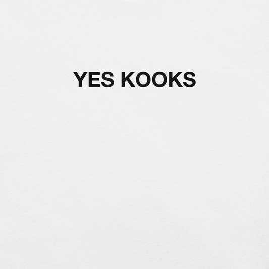 YES KOOKS WHITE